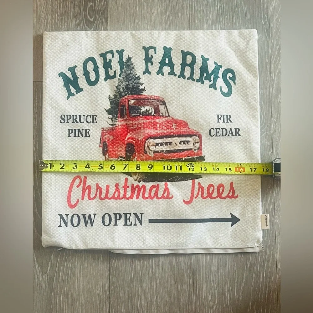 Christmas Tree Farm Pillow Cover